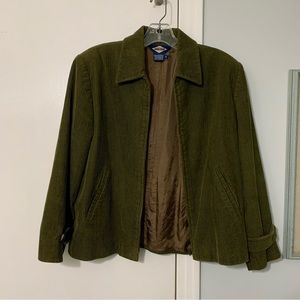 Vintage Ruff Hewn Corduroy Lined Jacket Sz Men’s S or Women’s M